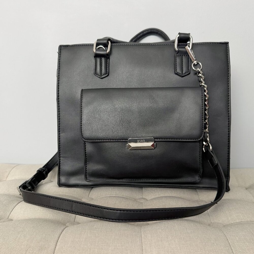 BCBG Black Medium Crossbody bag with handles